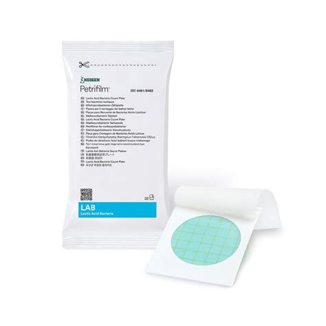 Neogen Petrifilm Lactic Acid Bacteria Count Plates LAB PK500 LASEC