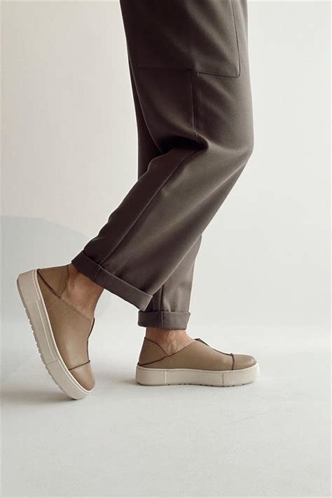 Odesa Nude Hakiki Deri Sneaker