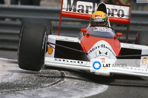 1989 Monaco Grand Prix Monte Carlo Monaco 4th 7thmay 1989 Ayrton
