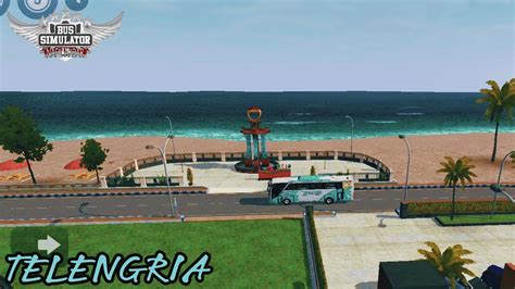 Bus Shantika Antar Wisata Ke Pantai Teleng Ria Pacitan Bus Simulator