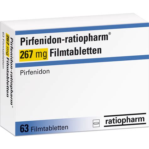 Pirfenidon-ratiopharm® 267 mg Filmtabletten - ratiopharm GmbH