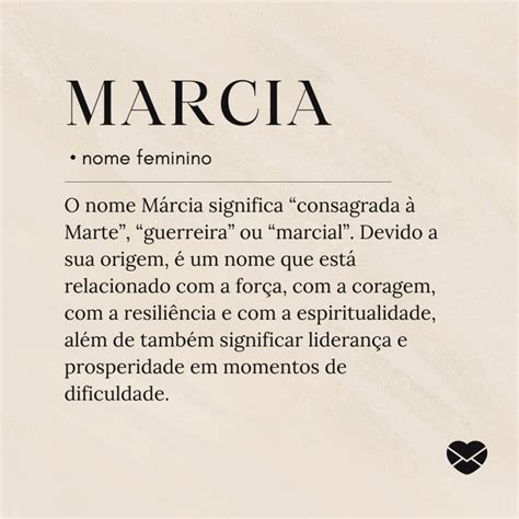 Significado Do Nome Márcia Na Bíblia - Significado do nome Márcia: origem, curiosidades e mais