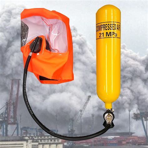 Portable Emergency Escape Breathing Device Gathering Marine
