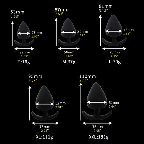 Size Silicone Big Butt Plug Anal Sex Toys For Adults Men Etsy Ireland