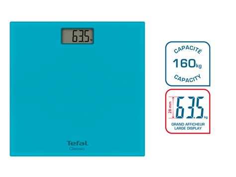 Buy New Tefal Bathroom Scale, Classic, Blue 160kg - PP1133V0 In Uganda ...