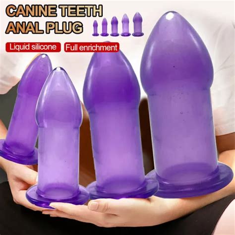 HUGE LARGE REALISITC ANAL DILDO BUTT PLUG PENIS DONG WIDE BIG SEX 5 SIZES TOY EUR 15 59