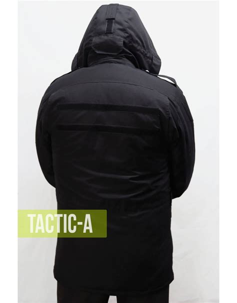 Купить зимнюю куртку черную | бушлат Полиция Team в Украине, Харькове ...