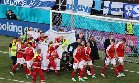 Eurocopa Jogador Da Dinamarca Desmaia Em Campo E Partida