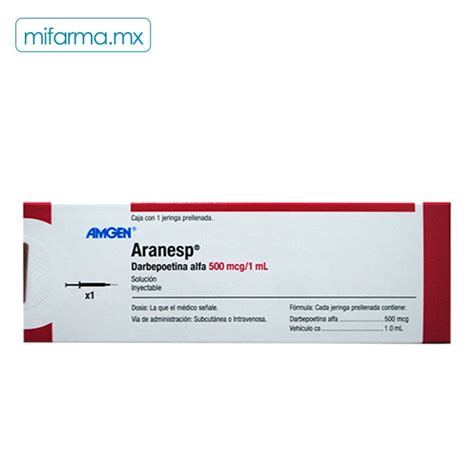 Aranesp 500 Mcg Mi Farma