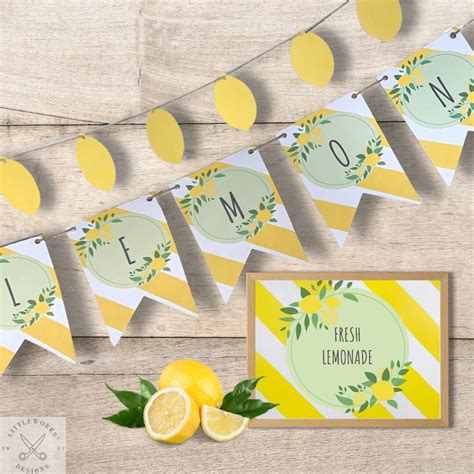 Lemonade Stand Decor/ Lemonade Banner/ Summer Banner/ Lemonade - Etsy