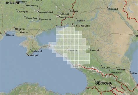 Download Krasnodar krai topographic maps - mapstor.com