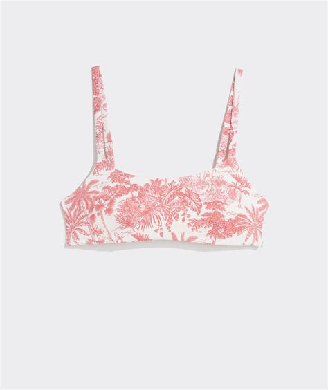 Shop Square Neck Bikini Top At Vineyard Vines