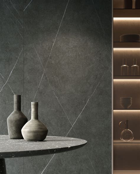 Черный керамогранит в интерьере — советы и идеи дизайна