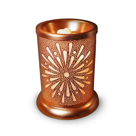 Sunburst Electric Wax Melt Warmer Electric Wax Burner Rose Gold