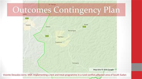 Implementing A Test And Treat Programme In A Rural Conflict Affected