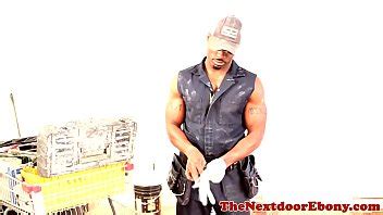 Chiseled Solo Ebony God Pulling His Hard Cock XVIDEOS