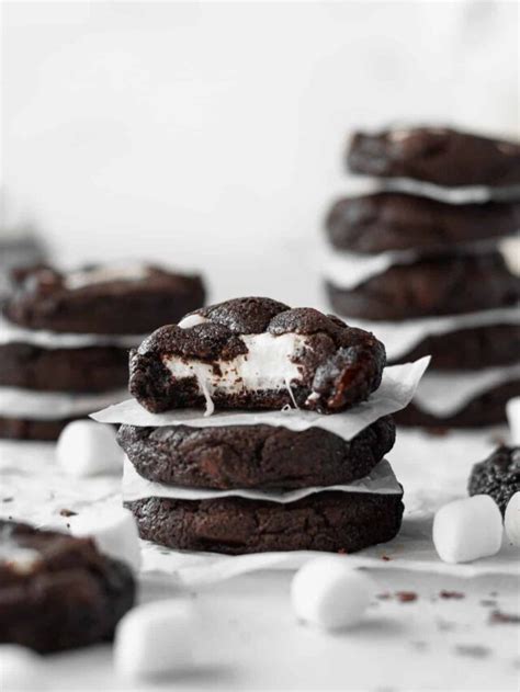 Chocolate Marshmallow Cookies - Ai Made It For You