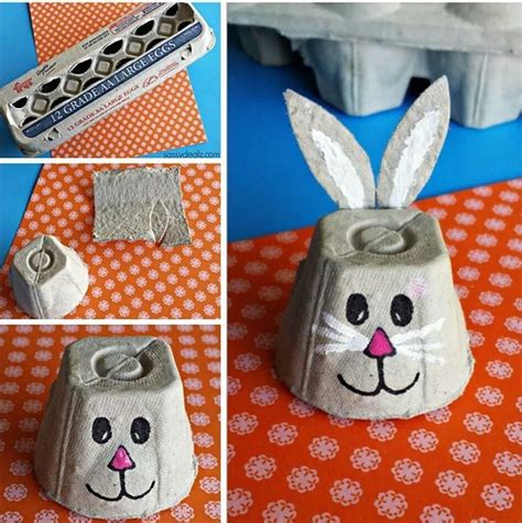 Manualidades Para Hacer Conejos De Pascua Artofit