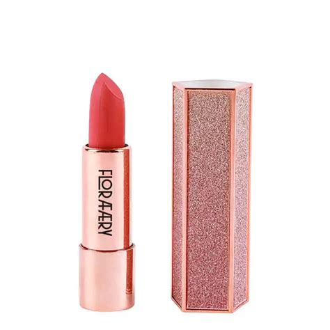 Natural Semi Matte Nude Vegan Lipsticks Woman Makeup Florafaery