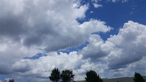 Beautiful Carolina Blue Sky Stock Image - Image of beautiful, carolina ...