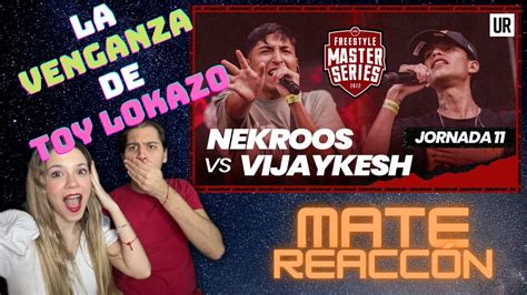 Mate Reacci N A Vijay Vs Nekroos Defiende A Su Amigo Jaze Flor