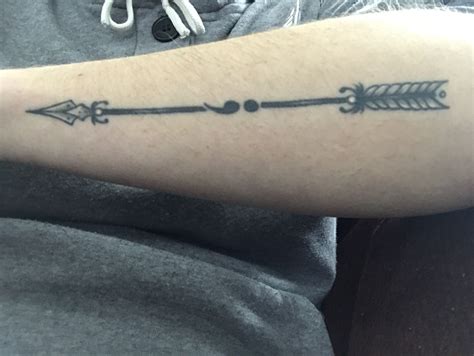 Top 130 Semicolon Arrow Tattoo Meaning Spcminer