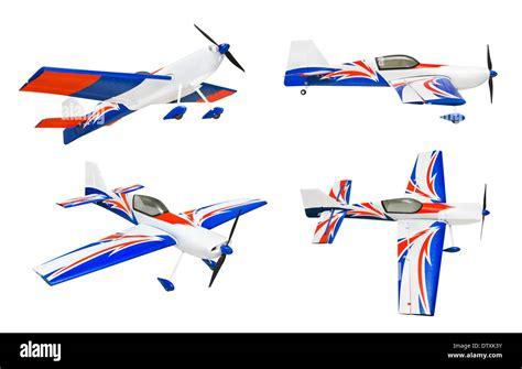 set  rc plane stock photo alamy