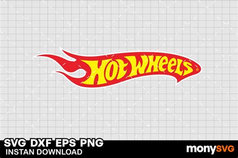 Hot Wheels Sticker Svg Gravectory