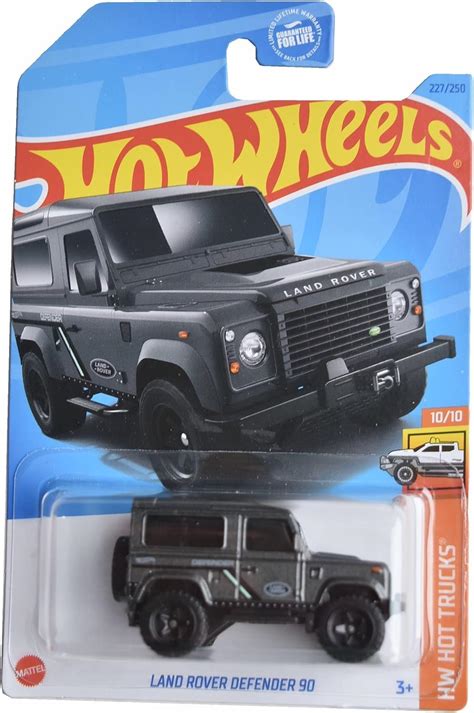 Amazon Hot Wheels Land Rover Defender Hw Hot Trucks Gray Toys Games