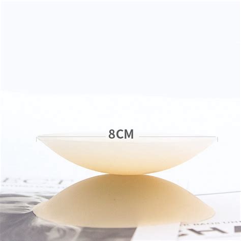 reusable silicone nipple covers invisible  adhesive  pair cm