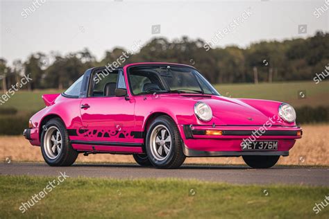 Pretty Pink A Bright Pink Porsche Editorial Stock Photo Stock Image