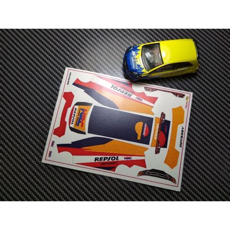 Jual Decal Hot Wheels Honda Odyssey Repsol Shopee Indonesia