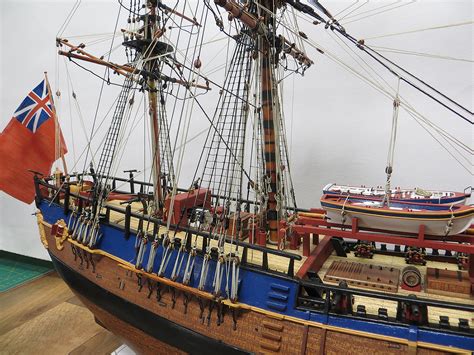 HMB Endeavour By BANYAN FINISHED Artesania Latina 1 60 Circa 1768 Page 15 Kit