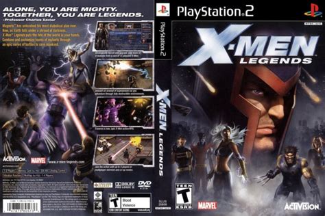 X Men Legends Playstation 2 Videogamex