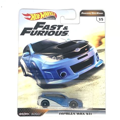 Hot Wheels Car Culture Fast Furious Furious Off Road Subaru Impreza Wrx Sti Shopee Malaysia