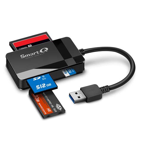 Amazon.com: SmartQ C368 USB 3.0 Card Reader - Plug & Play, Compatible ...
