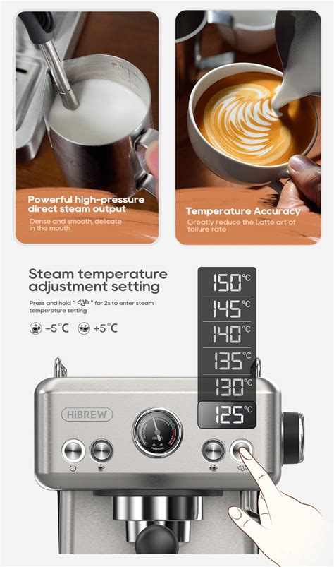 HiBREW Semi-automatic Coffee Machine H10A