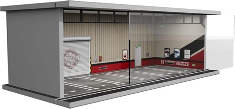 Amazon Bivitre Diorama Display Case With Led Lights Compatible With Hot Wheels