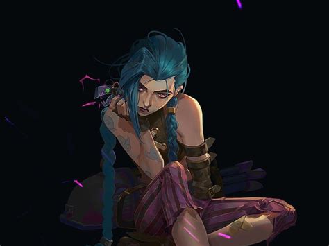 TV Show, Arcane, Jinx (League Of Legends), HD wallpaper | League of legends, Jinx league of ...