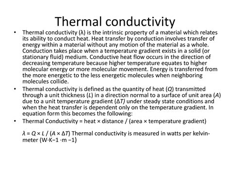 Thermal Conductivity Of Polymer Ppt