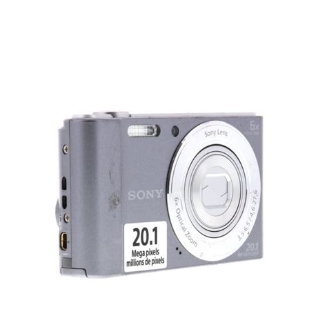 Sony Cyber-Shot DSC-W810 Digital Camera, Silver {20.1 M/P} at KEH Camera