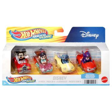 Hot Wheels Disney Racer Verse kisautó csomag 4 db os többféle JátékNet hu