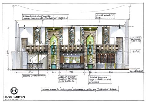 Hans Kuijten Projecten Interior Sketch Interior Design Drawings