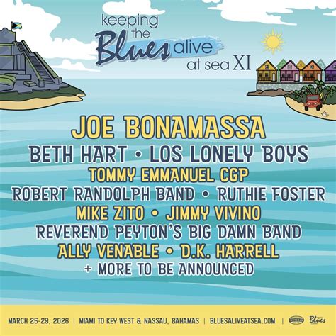 Joe Bonamassa’s Keeping the Blues Alive at Sea 2026