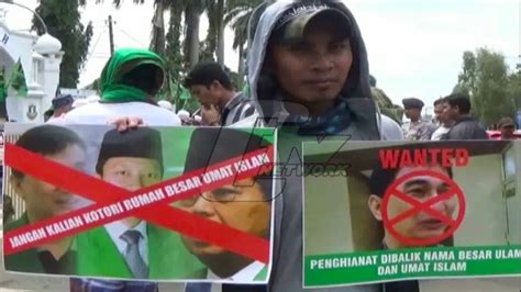 Tolak Dukungan Ahok Kader Ppp Pandeglang Berunjukrasa Youtube