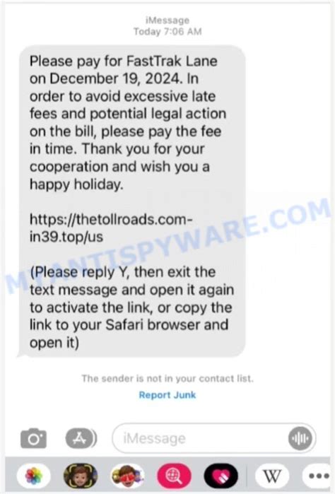 Toll Roads Notice of Toll Evasion Text, Scam or Real, Should you be ...