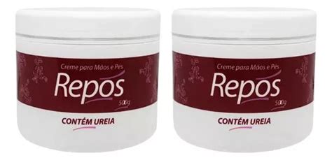 Repos Creme Ureia Maos E Pes 500g Kit 2un MercadoLivre