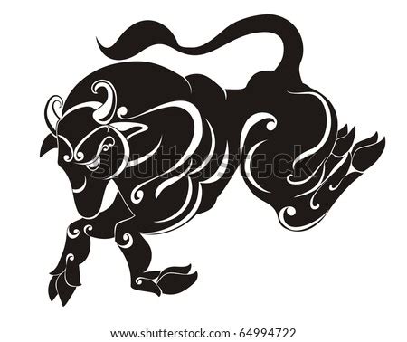 Tattoo Zodiac Taurus. Astrology Sign. Stock Photo 64994722 : Shutterstock