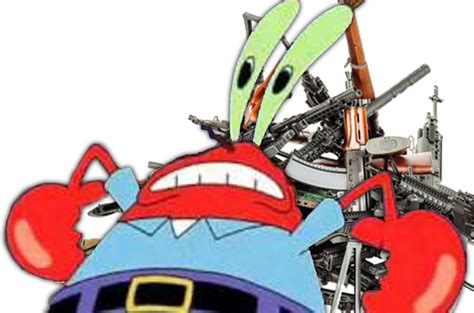 Mr Crabs With A Gun