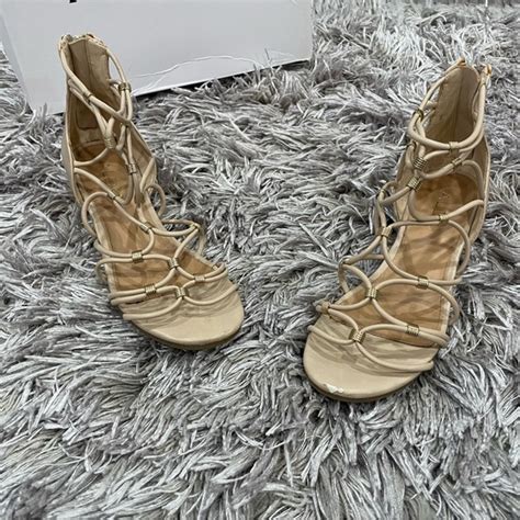 Aldo Shoes Aldo Nude Strappy Sandals Poshmark